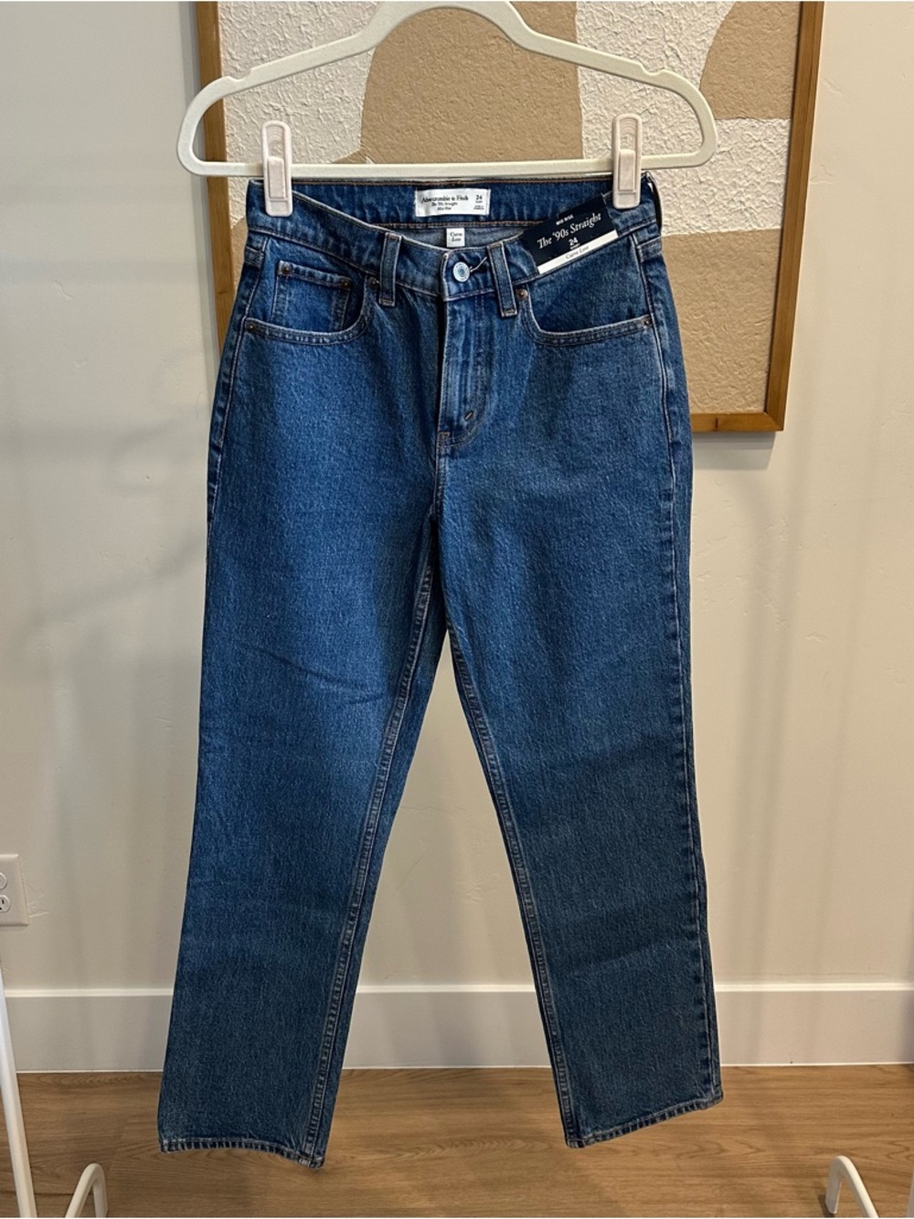 90s Straight Curve Love A&F Jeans